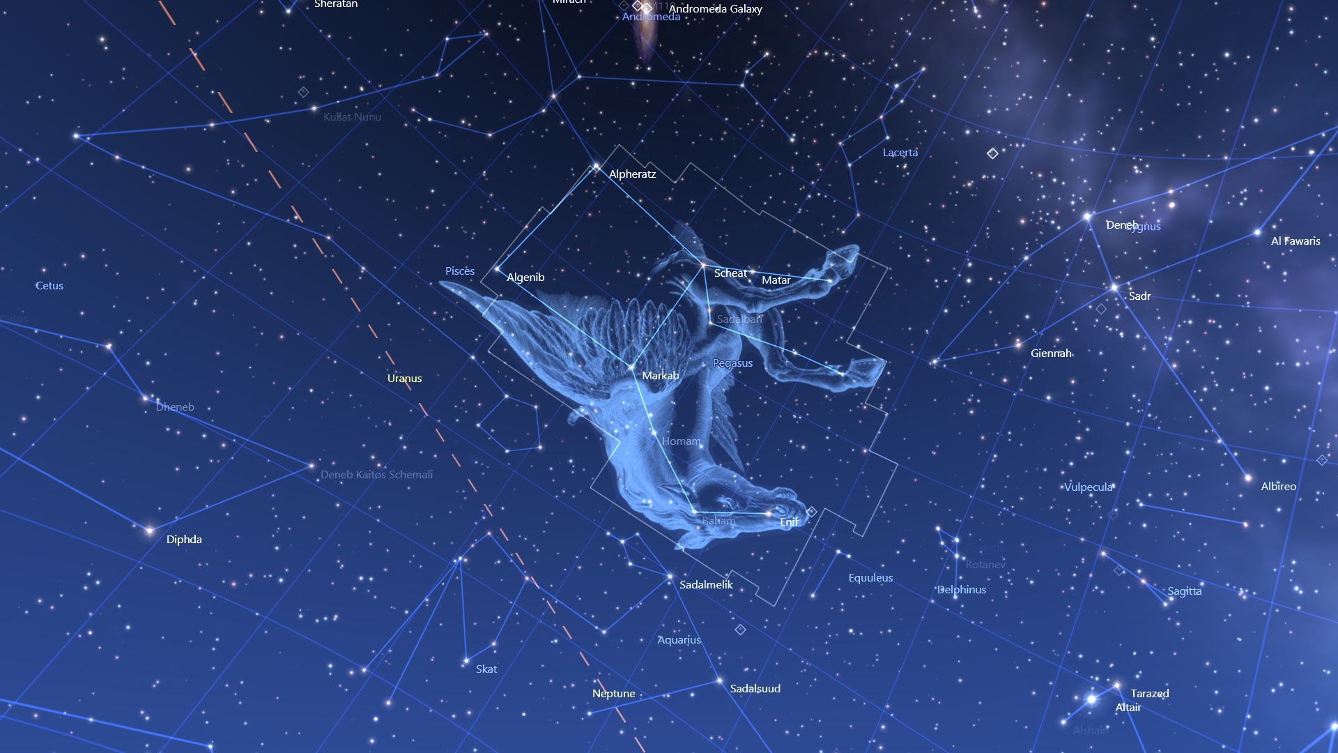 mercury and aquarius constellation